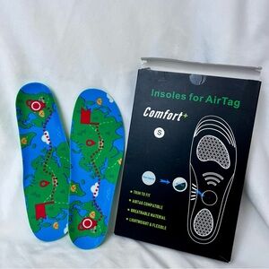 Comfort+ Hidden GPS Insoles for AirTag Series for Kids Adults Tracking Safety